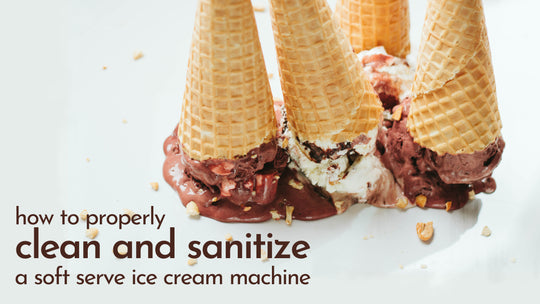 How to Properly Clean and Sanitize a Soft Serve Ice Cream Machine